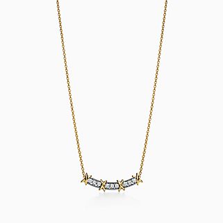 Sixteen Stone by Tiffany:ナロー ペンダント