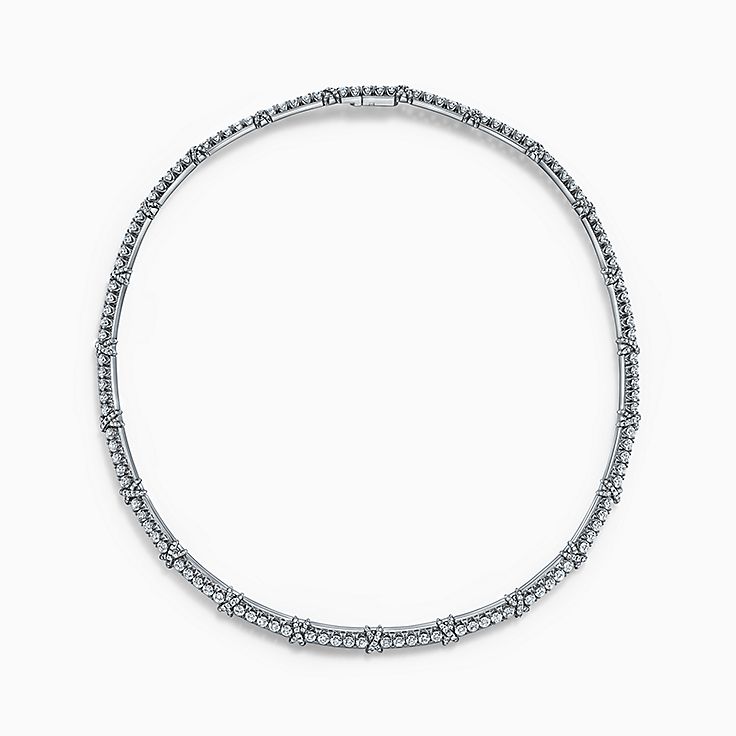 Sixteen Stone by Tiffany ネックレス ダイヤモンド プラチナ