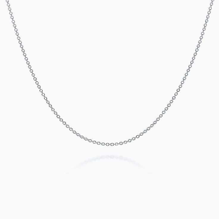Chain in sterling silver, 18\