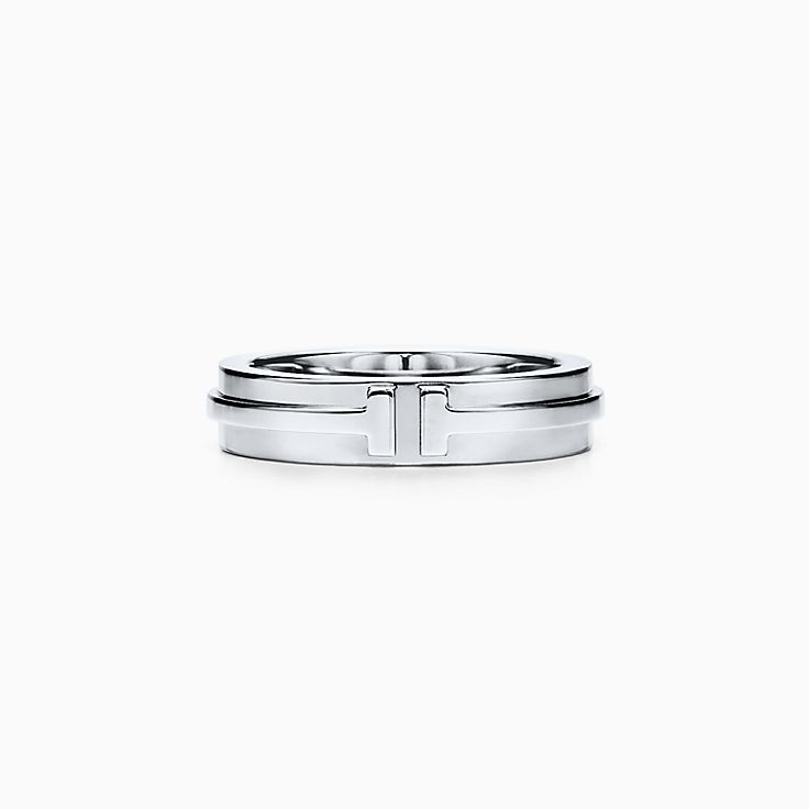 ティファニー T ナローリング ホワイトゴールド | Tiffany & Co