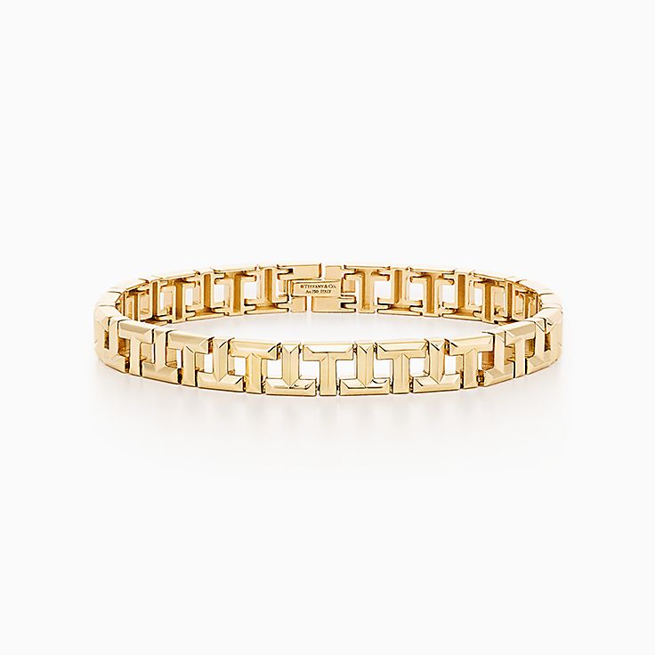 ティファニー T トゥルー ナロー ブレスレット 18K ゴールド（ラージ