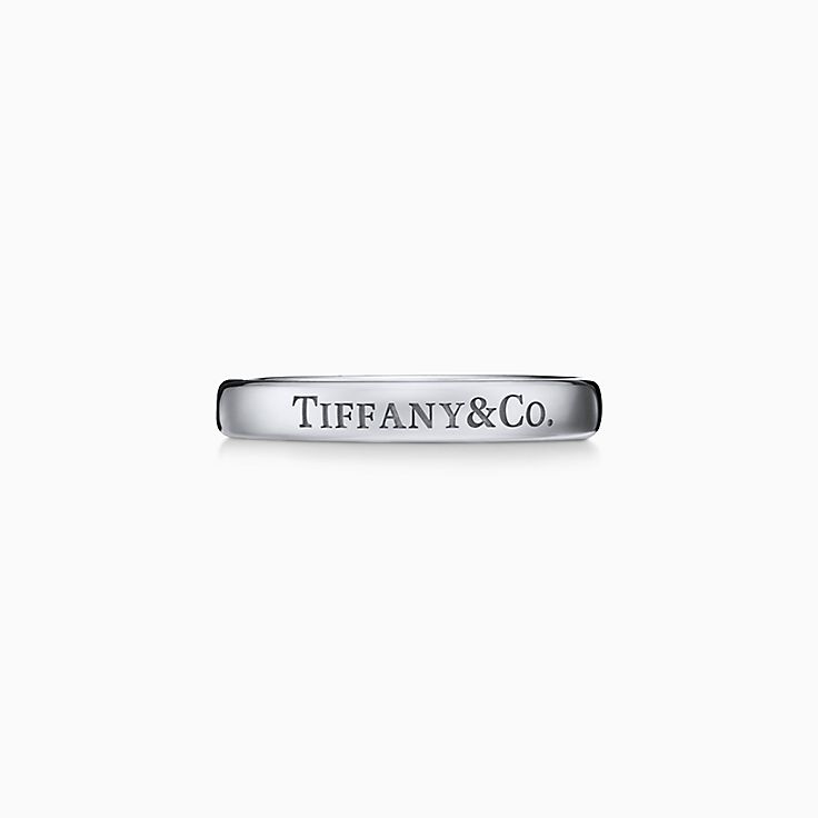 ティファニー TIFFANY&CO. 8号 リング 幅3mm Pt プラチナ 指輪 VLP 90188892