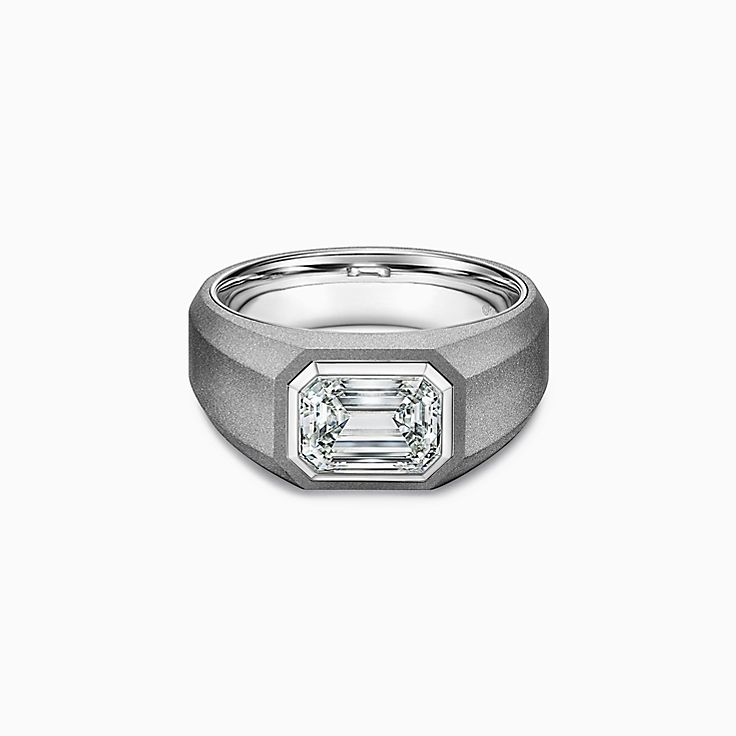 tiffany mens silver ring