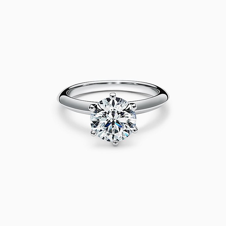 The Tiffany® Setting in platinum: world's most iconic engagement