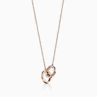 Tiffany 1837™:互鎖圓圈鏈墜