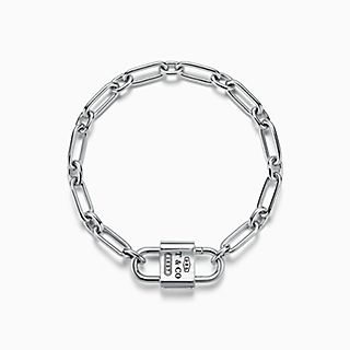 Tiffany 1837™:Brazalete mediano con cierre doble