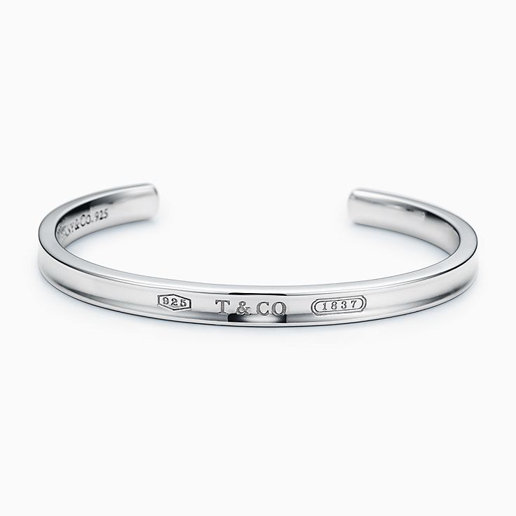 tiffany & co 1837 silver cuff bracelet