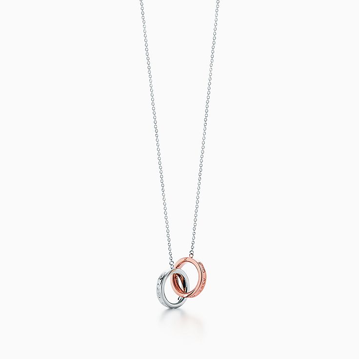 TIFFANY NECKLACE リングペンダント-