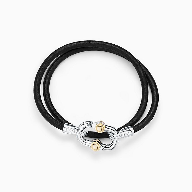tiffany black cuff bracelet