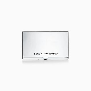 Tiffany 1837:Makers Card Case in Sterling Silver