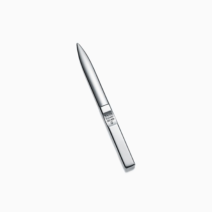 Tiffany 1837 Makers Letter Opener In Sterling Silver Tiffany Co