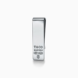 Tiffany 1837:Makers Narrow Money Clip in Sterling Silver