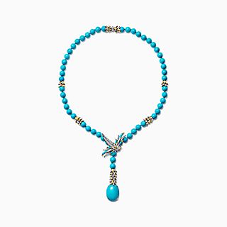 Tiffany 石上鳥:套索項鍊