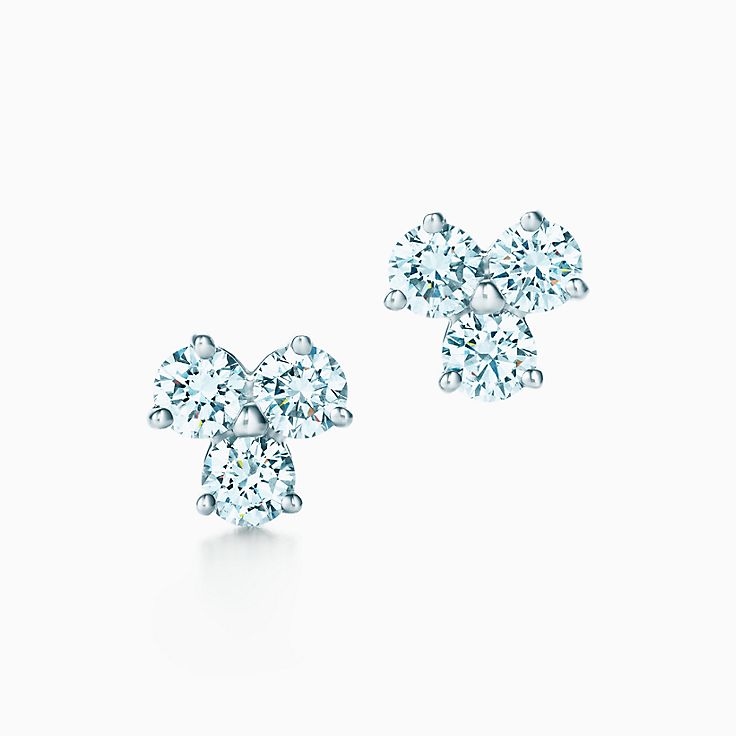 Tiffany Aria earrings of diamonds in 