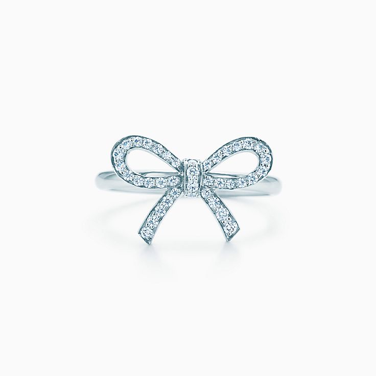 tiffany bow ribbon ring