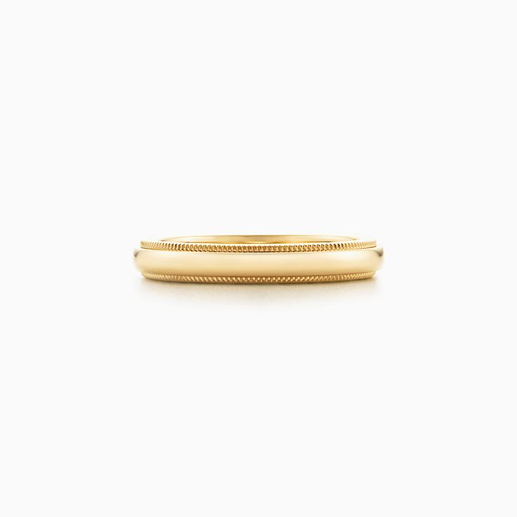 TIFFANY & CO.] Tiffany Milgrain 7.5 Ring / Ring 3mm 3.37G Twigshas K1 –  KYOTO NISHIKINO