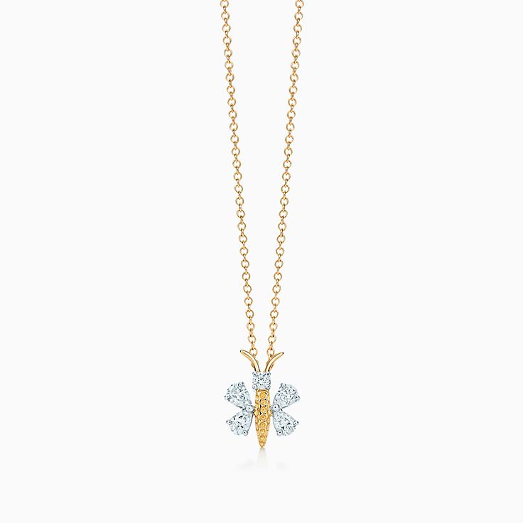 tiffany butterfly pendant