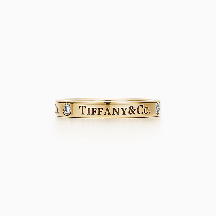 Tiffany and co rose deals gold ring