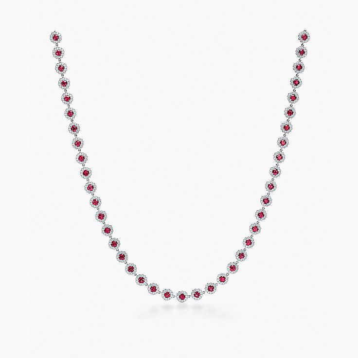 ruby necklace tiffany