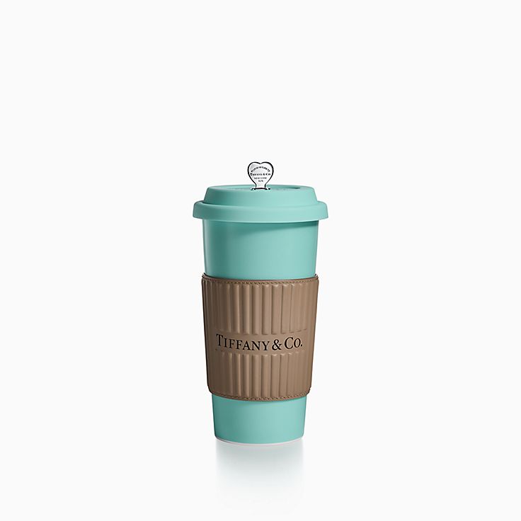 Tiffany Cups Tiffany Large Coffee Cup Set in Bone China