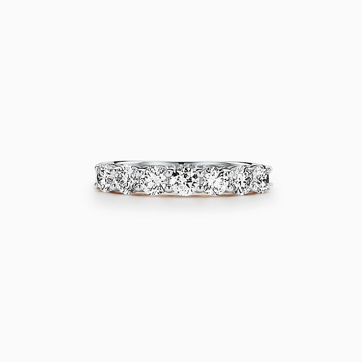 tiffany shared prong eternity band