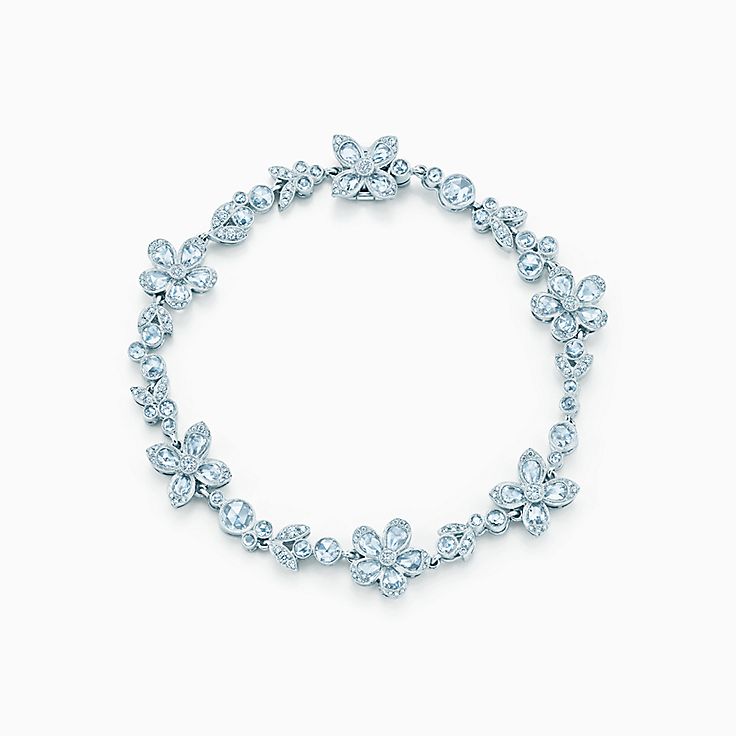 Tiffany Enchant™ flower bracelet in 