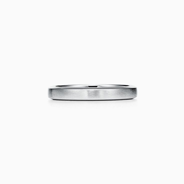 tiffany mens platinum ring