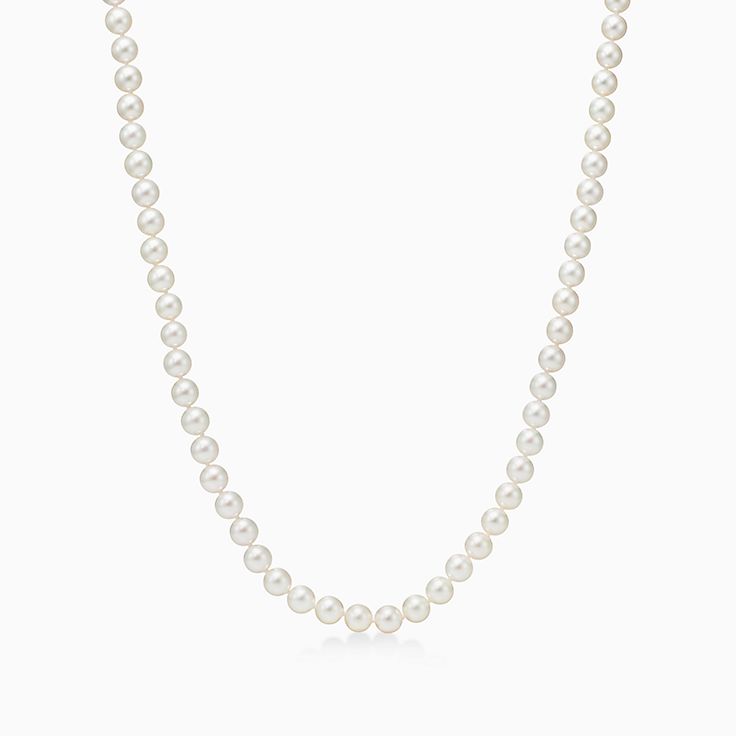 CULTURED PEARL AND DIAMOND NECKLACE, TIFFANY & CO. | Fine Jewels |  Jewellery | Sotheby's