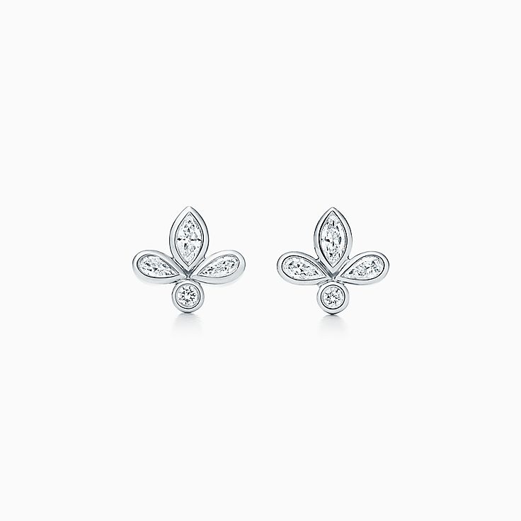 Diamond Earrings Studs Hoops Tiffany Co Https Media Tiffany Is Image Ecombrowsem Fleur De Lis Earrings 37601373 980998 Sv 1 Jpg Op Usm 2 00 6 Defaultimage