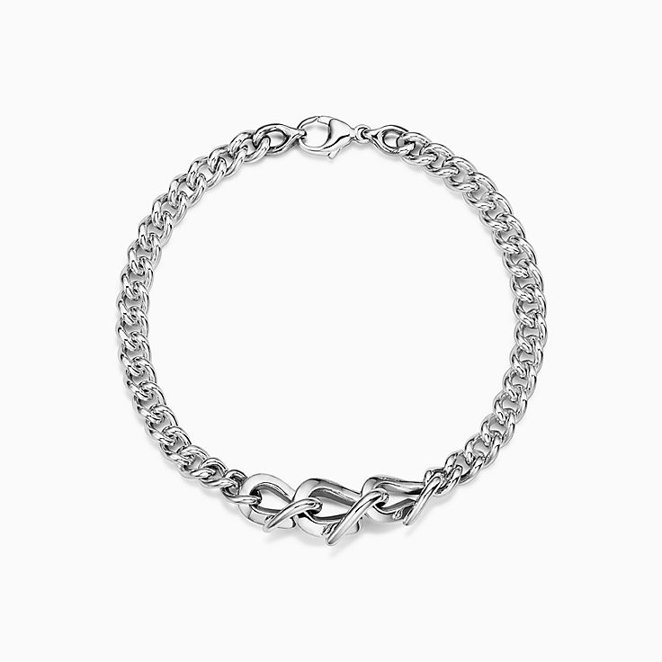 Tiffany Forge Link Bracelet in High-polished Sterling Silver 