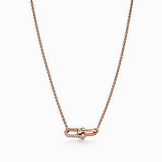 Tiffany HardWear:雙重扣環鏈墜