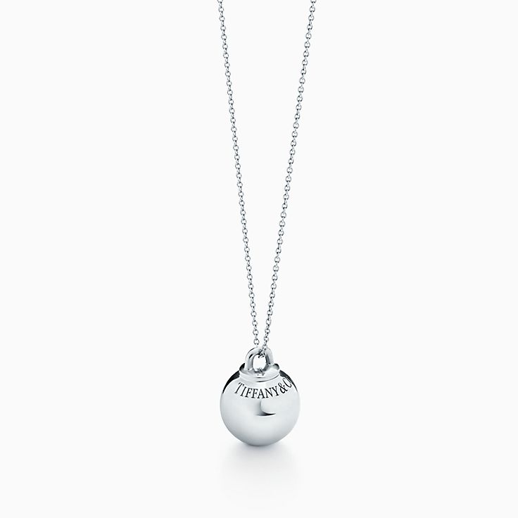 Tiffany HardWear Ball Pendant in Silver, 19 mm | Tiffany & Co.
