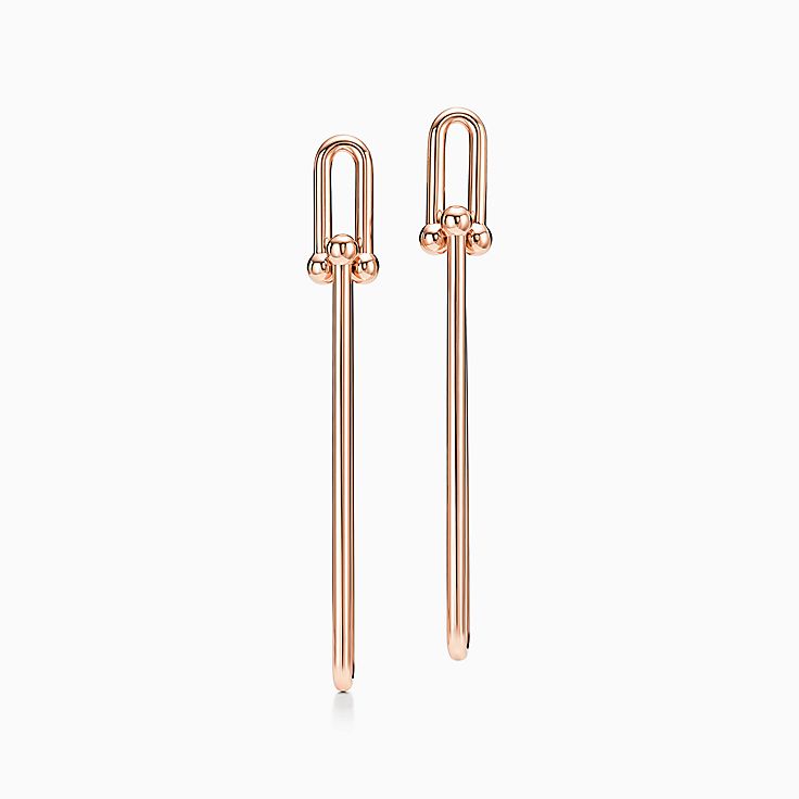 Tiffany hardwear shop link earrings