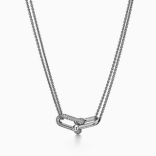 Tiffany HardWear:Large Double Link Pendant