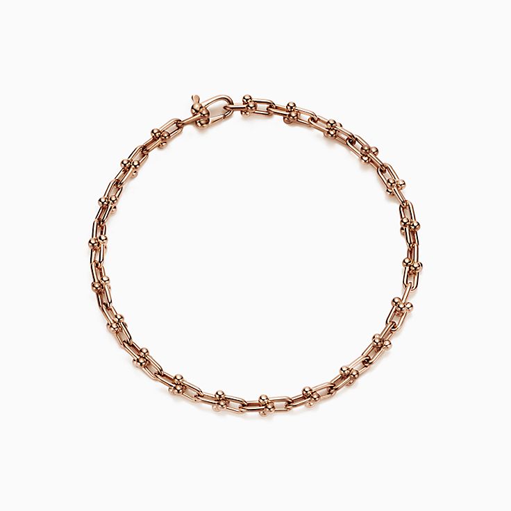 tiffany gold chain bracelet