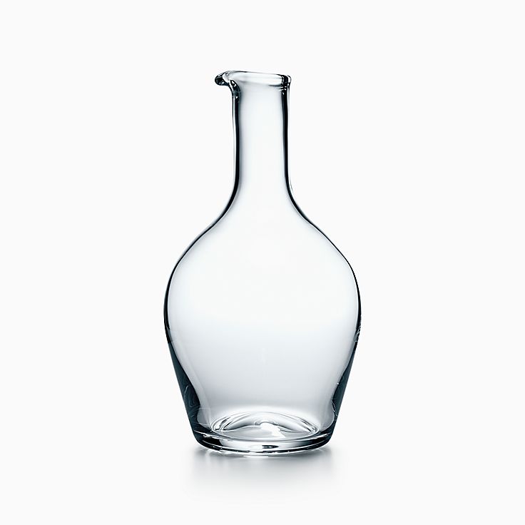 Tiffany Home Essentials Round Decanter in Crystal Glass | Tiffany