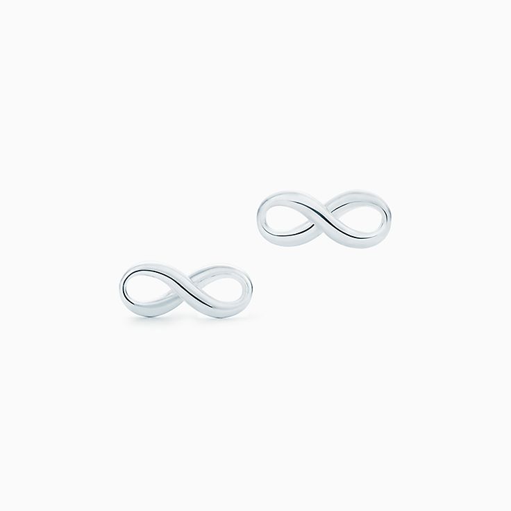 tiffany infinity hoop earrings