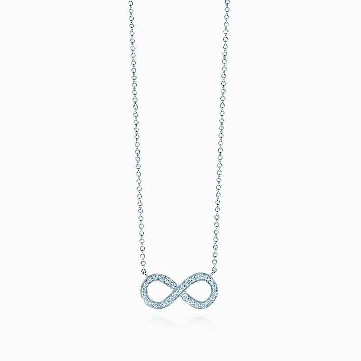 Tiffany Infinity pendant in platinum 