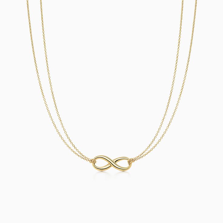 tiffany infinity necklace silver