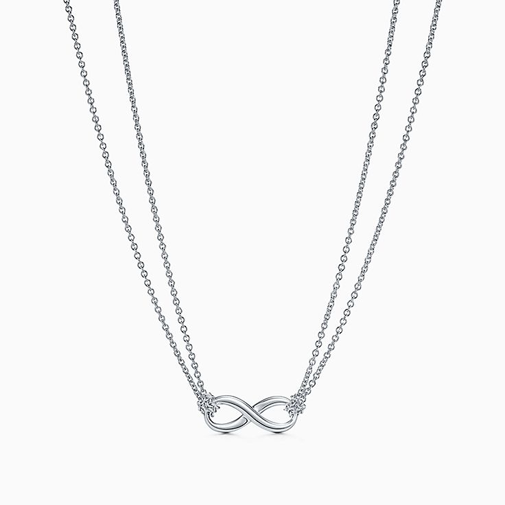 tiffany blue infinity necklace