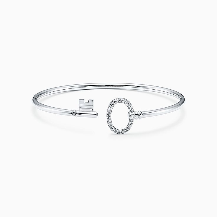 18k White Gold Bracelets Bangles Cuffs Tiffany Co Https Media Tiffany Is Image Ecombrowsem Keys Wire Bracelet 60415137 981185 Sv 1 M Jpg Op Usm 00 6 Defaultimage