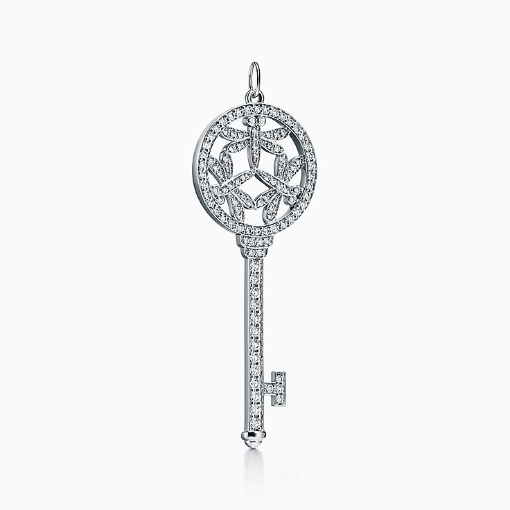 Tiffany Keys dragonfly key pendant in 