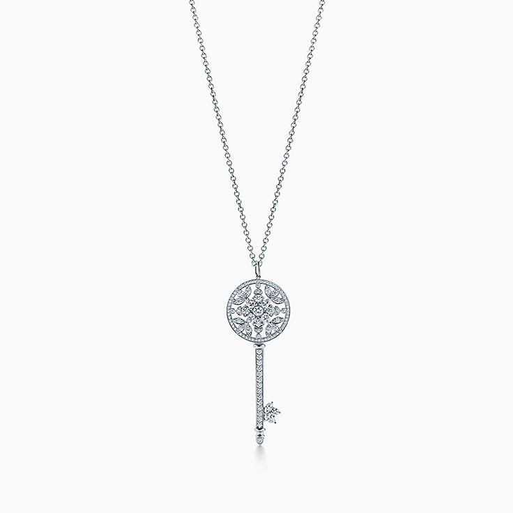 Tiffany Keys garden key pendant in 