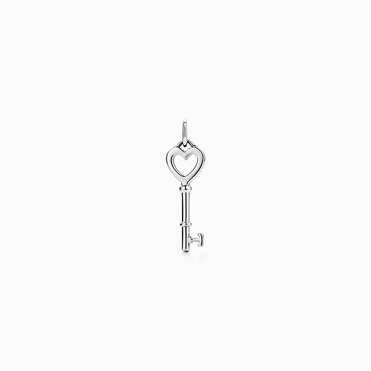 Tiffany heart key chain clearance