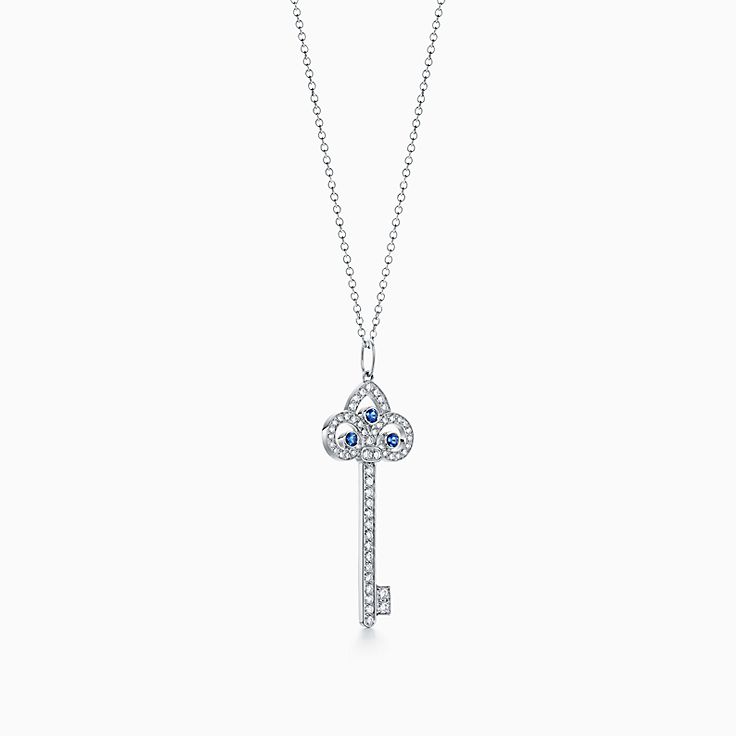 tiffany co key pendant