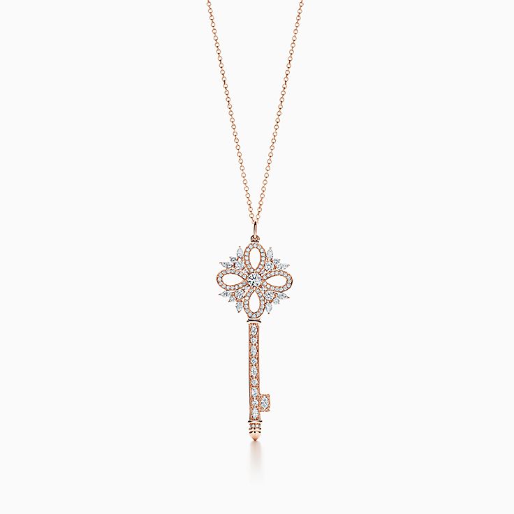 Tiffany jewelry 2025 key necklace