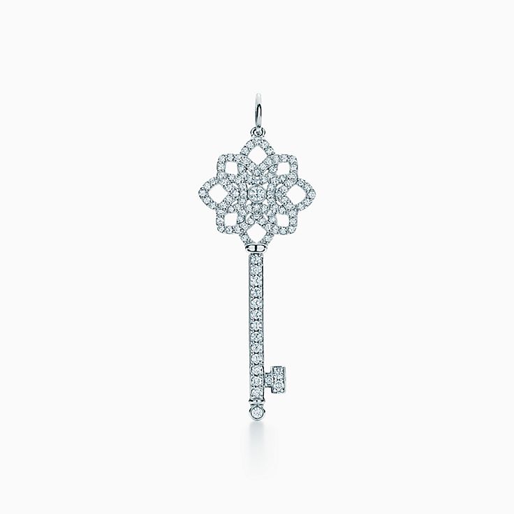 Tiffany Keys woven key pendant in 