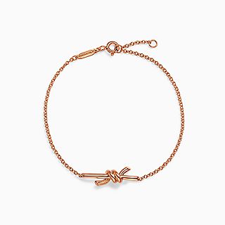 Tiffany Knot:Brazalete con cadena