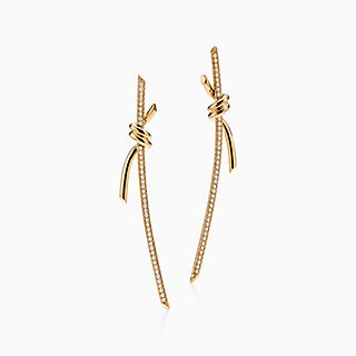 Tiffany Knot:Drop Earrings