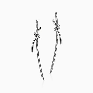 Tiffany Knot:Drop Earrings